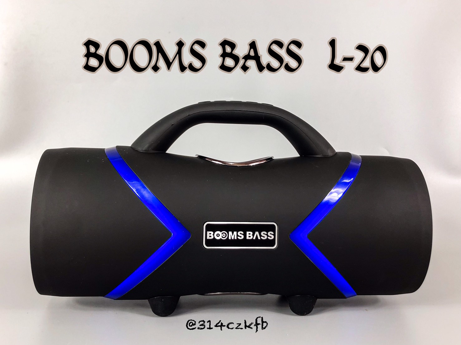 [ด่วน!! ก่อนหมดโปร] ✨NEW✨ลำโพง BOOMS BASS​ รุ่น L20 รุ่นใหม่ล่าสุด มีไฟวิบวับ เสียงดังเบสแน่นตึ๊บ ดีไซน์หรู พกพาสะดวก เชื่อมต่อ 2 ตัวพร้อมกัน