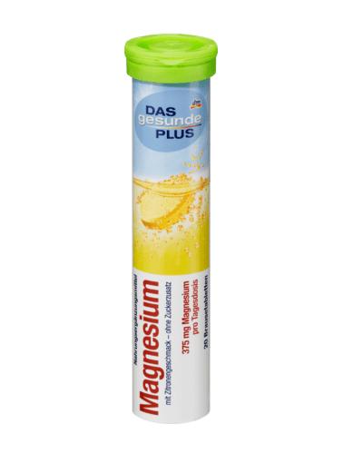 DAS gesunde PLUS วิตามินเม็ดฟู่ละลายน้ำ (Magnesium)
