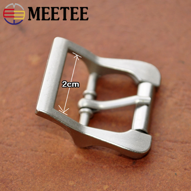 Meetee Pcs Mm Metal Belt Strap Adjustment Buckle Clip Hook Diy