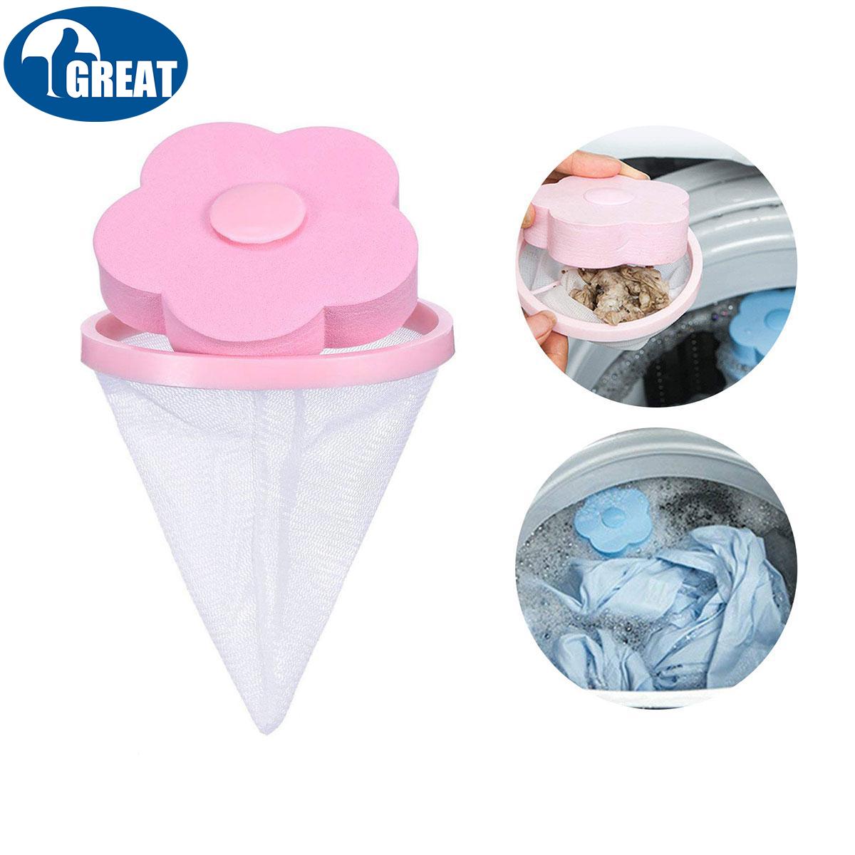 GoodGreat Reusable เครื่องซักผ้ากำจัดขนลูกบอลซักผ้าลอยเครื่องซักผ้า Lint กระเป๋าตาข่ายผม Catcher กรองกระเป๋าตาข่าย, 1 Pcs GoodGreat Reusable เครื่องซักผ้ากำจัดขนลูกบอลซักผ้าลอยเครื่องซักผ้า Lint กระเป๋าตาข่ายผม Catcher กรองกระเป๋าตาข่าย, 1 Pcs