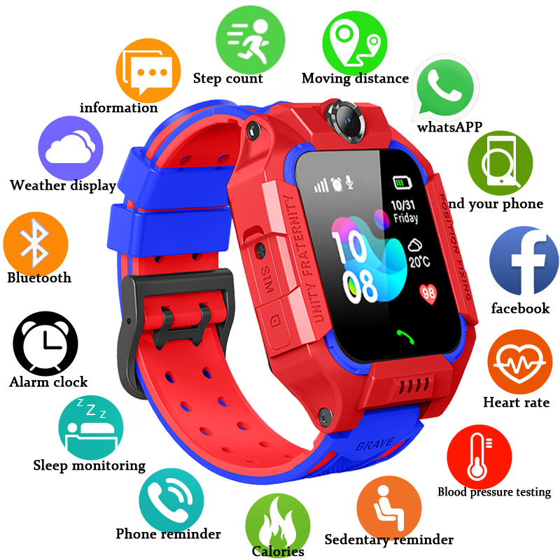Smart Watch Q19 นาฬิกาเด็ก สมาทวอชเด็ก GPS ติดตามตำแหน่ง สมาร์ทวอทช์ อัจฉริยะ ประกันสินค้า ป้องกันเด็กหาย (ส่งไว 1-3 วัน พร้อมส่ง)