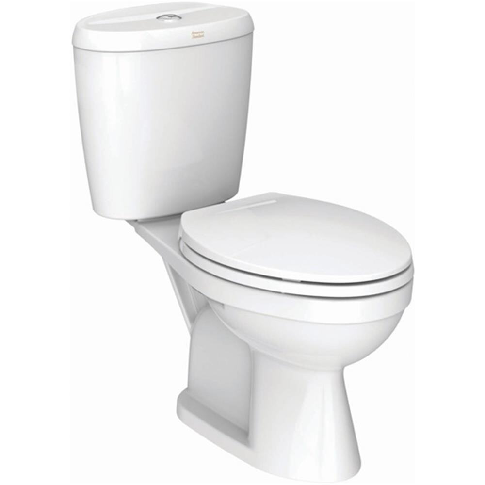 สุขภัณฑ์ 2 ชิ้น AMERICAN STANDARD 3/4.5 ลิตร สีขาว ชักโครก โถส้วม โถสุขภัณฑ์ เซรามิก ของแท้รับประกันคุณภาพ รับประกัน 1ปี Toilette