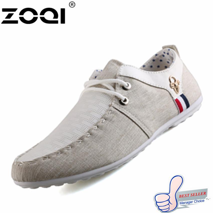 รองเท้า ZOQI ของผู้ชายรองเท้าคัทชูรองเท้าบุคคล (สีน้ำตาล) - สนามบินนานาชาติ