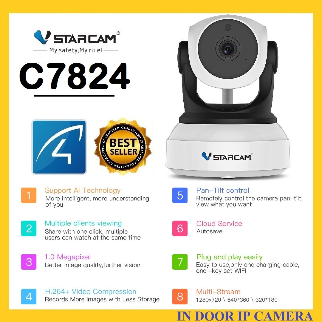 Vstarcam C Wip Megapixel Hd P Wifi Ip Camera