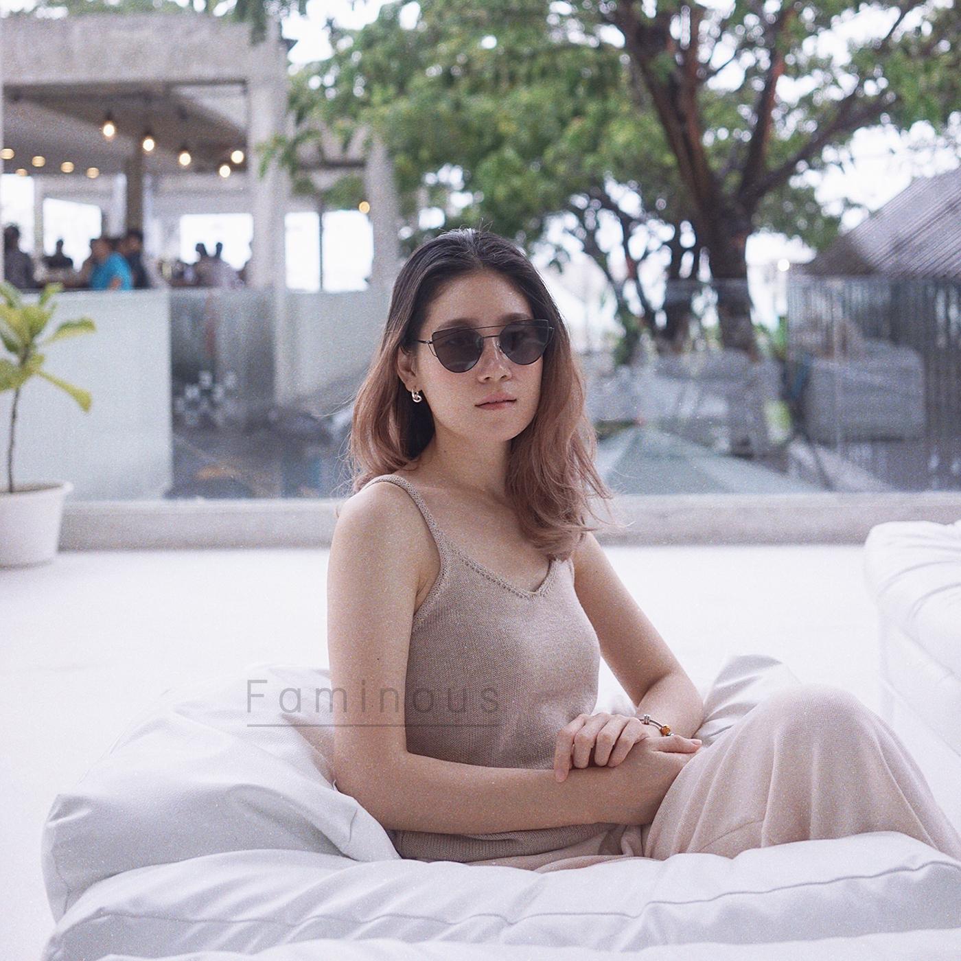 FAMINOUS KNIT WOOL TOP เสื้อกล้ามนิ้ตติ้ง