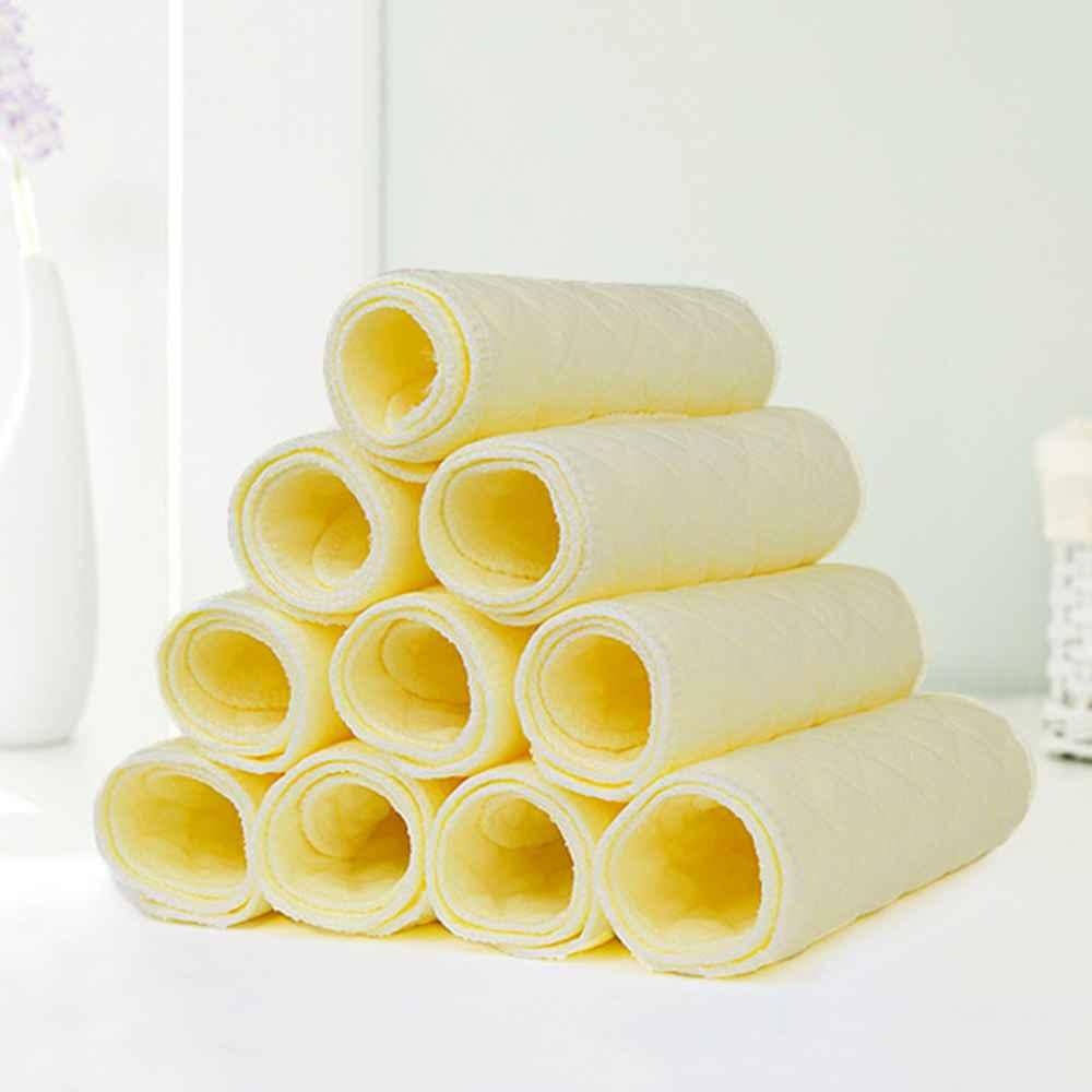 10 ชิ้นผ้าอ้อมเด็กทารกผ้าฝ้ายนิเวศวิทยา 3 Liners ซุปเปอร์-absorbency ปฏิบัติ-นานาชาติ 10 ชิ้นผ้าอ้อมเด็กทารกผ้าฝ้ายนิเวศวิทยา 3 Liners ซุปเปอร์-absorbency ปฏิบัติ-นานาชาติ