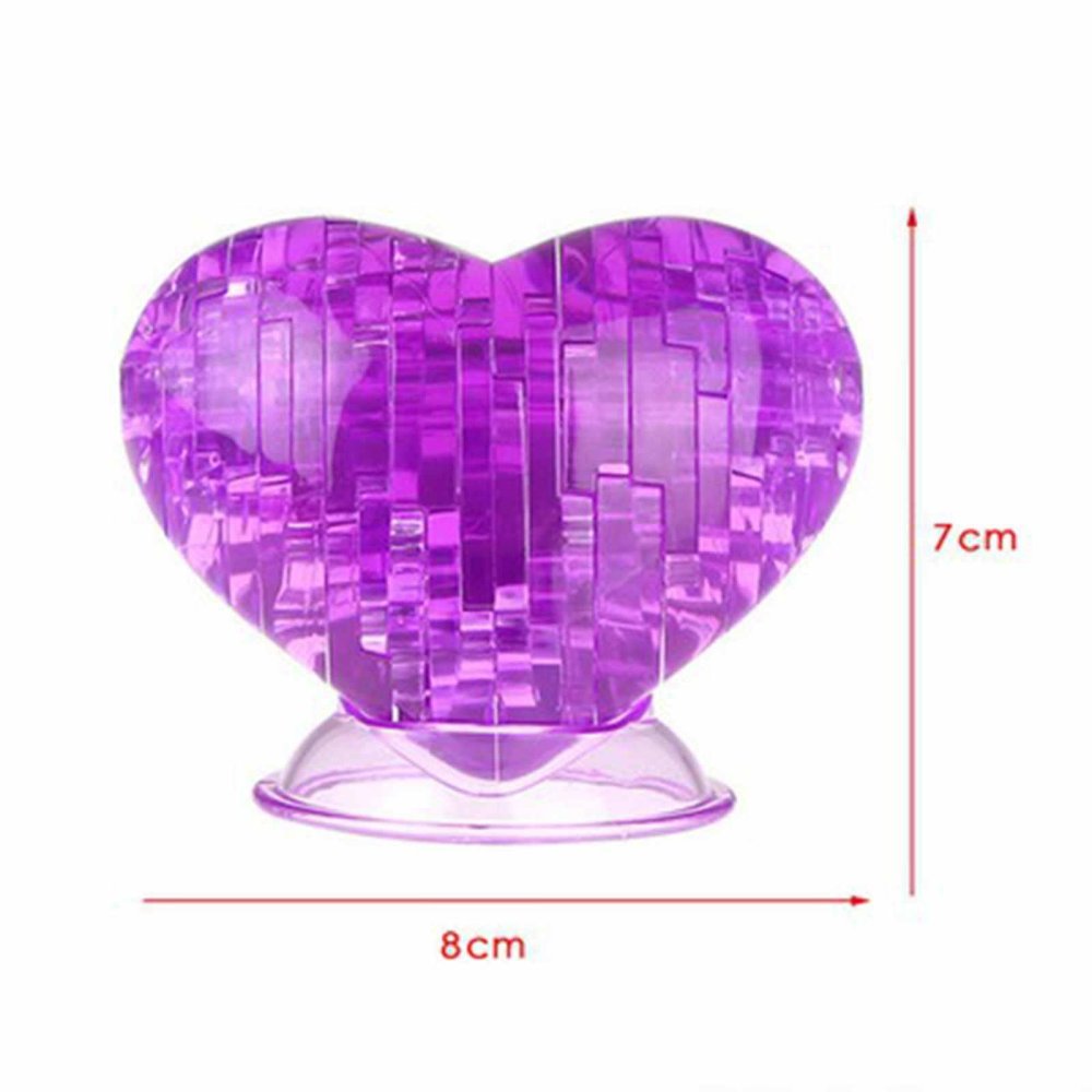 3D ความรักหัวใจคริสตัลปริศนาจิ๊กซอว์รุ่น DIY ทางปัญญาของเล่นตกแต่งของขวัญ - นานาชาติ 3D ความรักหัวใจคริสตัลปริศนาจิ๊กซอว์รุ่น DIY ทางปัญญาของเล่นตกแต่งของขวัญ - นานาชาติ