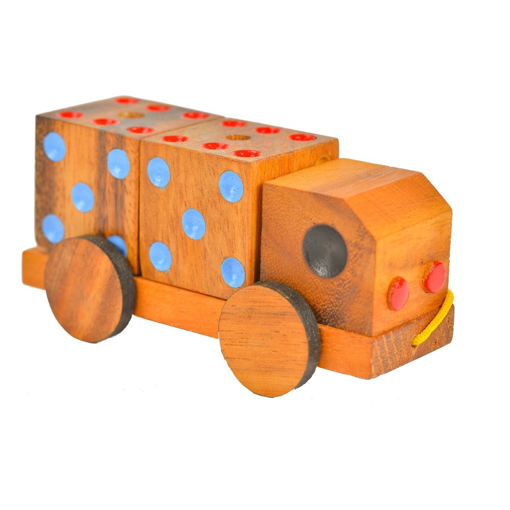 Ama-Wood ของเล่นไม้รถลูกเต๋า The Dice Truck Ama-Wood ของเล่นไม้รถลูกเต๋า The Dice Truck