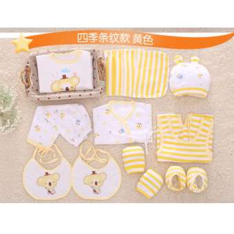 Baby ชุดของขวัญสำหรับเด็กอ่อน 15 ชิ้น (ลายหนู)