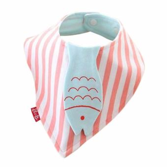 Baby Touch ผ้ากันเปื้อนเด็ก ธรรมชาติ ลายปลา Baby Touch ผ้ากันเปื้อนเด็ก ธรรมชาติ ลายปลา