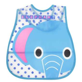 Baby Touch ผ้ากันเปื้อนเด็ก กันน้ำ ลายช้างน้อย