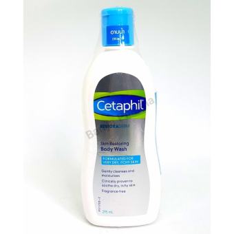Cetaphil Restoraderm Skin Restoring Body Wash อาบน้ำ ผิวแห้ง แพ้ง่าย