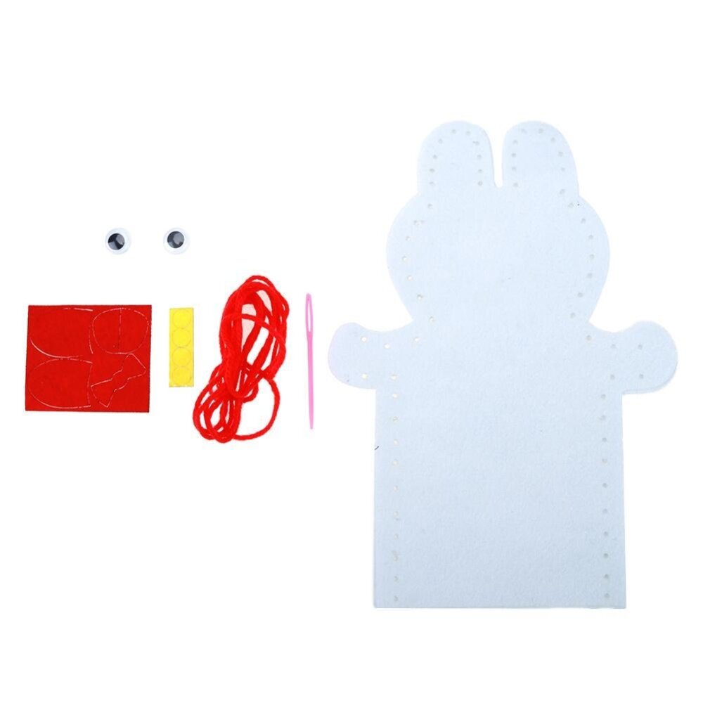 sportschannel DIY Crafts Non-Woven Cloth Animal Hand Puppet Kids Child Sewing Toys - intl(Multicolor) sportschannel DIY Crafts Non-Woven Cloth Animal Hand Puppet Kids Child Sewing Toys - intl(Multicolor)