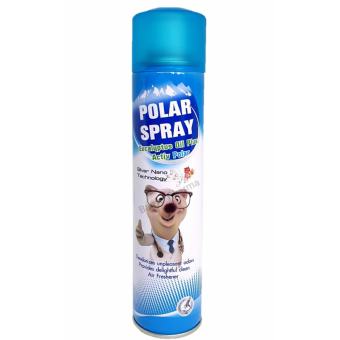 Eucalyptus spray พร้อม active polar silver nano -ออกฤทธิ์ยับยั้งเชื้อแบคทีเรีย ไวรัส เชื้อรา กำจัดสารก่อภูมิแพ้ 280ml.