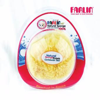 Farlin ฟองน้ำธรรมชาติ ฟองน้ำ สำหรับอาบน้ำเด็ก ขนาดใหญ่พิเศษ(XXL)