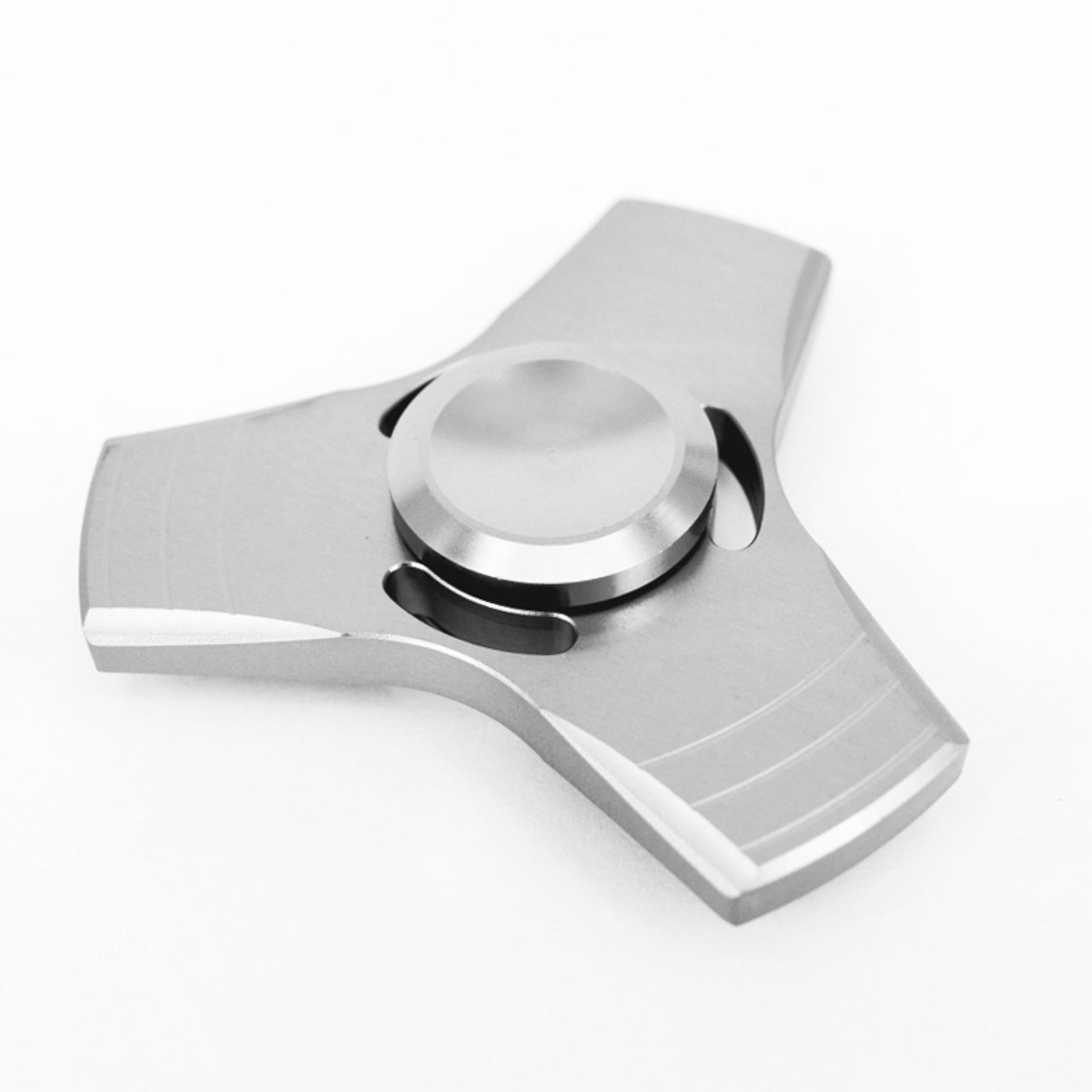 นิ้ว Gyro ของเล่นสามเหลี่ยมมือ SPINNER อลูมิเนียม/วัสดุอลูมิเนียม 3 นาทีสามใบสำหรับออทิสติก - นานาชาติ นิ้ว Gyro ของเล่นสามเหลี่ยมมือ SPINNER อลูมิเนียม/วัสดุอลูมิเนียม 3 นาทีสามใบสำหรับออทิสติก - นานาชาติ