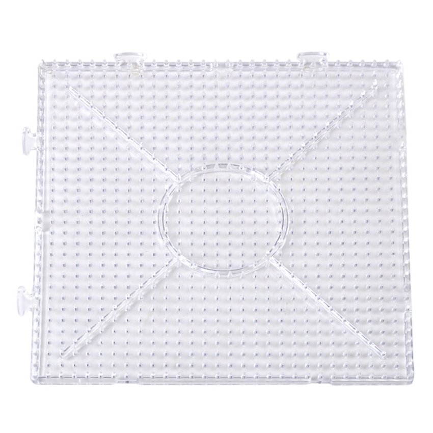 Hot ลูกปัด PEGBOARD Square รูปร่างแม่แบบสำหรับ Perler ลูกปัดสนุก Hot ลูกปัด PEGBOARD Square รูปร่างแม่แบบสำหรับ Perler ลูกปัดสนุก