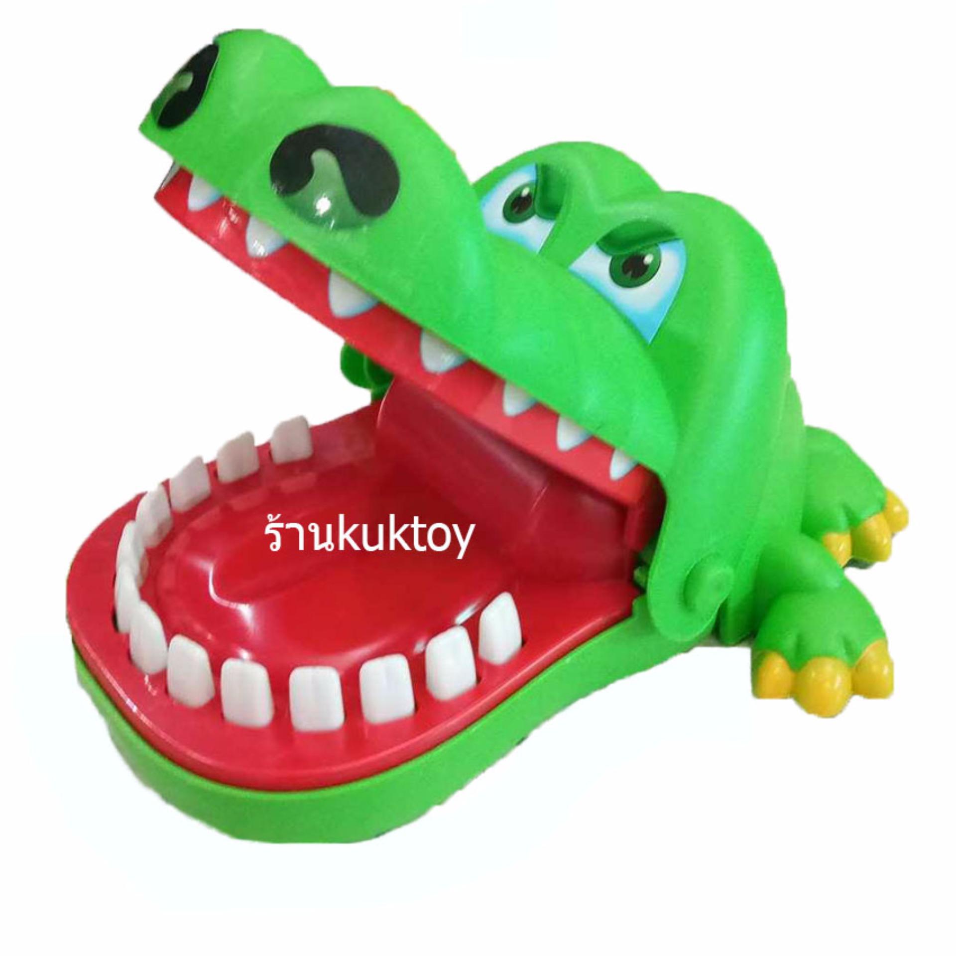 KUKTOY เกมส์ จระเข้งับนิ้ว Crocodile Dentist 1631 KUKTOY เกมส์ จระเข้งับนิ้ว Crocodile Dentist 1631