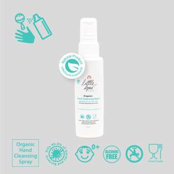 สเปรย์ทำความสะอาดมือออร์แกนิค Little Apes Organic Hand Cleansing Spray 50 ml