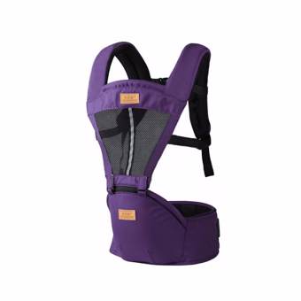 Mengbadun Hip Seat เป้อุ้มเด็กแบบมีอานนั่ง สีม่วง รุ่น HipSeat02