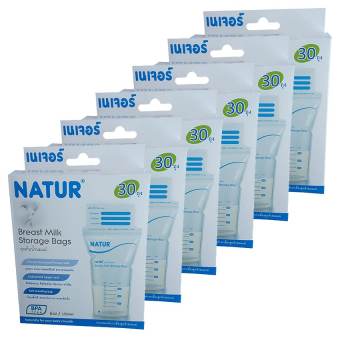 Natur ถุงเก็บน้ำนมแม่ ผลิตภัณฑ์เนเจอร์ จำนวน 30 ถุง/แพ็ค (แพ็ค 6) Natur ถุงเก็บน้ำนมแม่ ผลิตภัณฑ์เนเจอร์ จำนวน 30 ถุง/แพ็ค (แพ็ค 6)