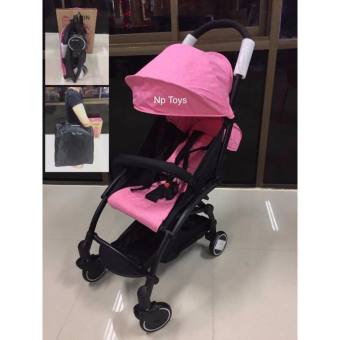 Np Toys รถเข็นเด็กพับได้ แบบพกพา มีสายสะพาย พับเก็บง่าย No.59008