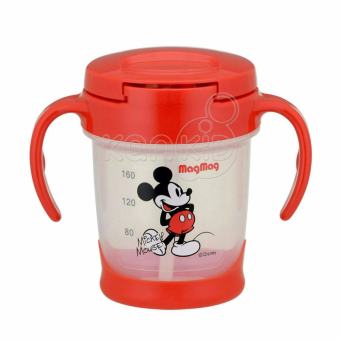 PIGEON พีเจ้น ถ้วยหัดดื่ม Mag Mag ลาย Mickey Mouse (160 มล.) พร้อมหลอดดูด PIGEON พีเจ้น ถ้วยหัดดื่ม Mag Mag ลาย Mickey Mouse (160 มล.) พร้อมหลอดดูด