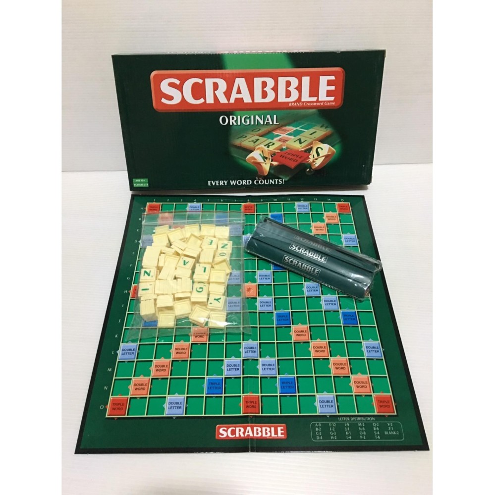 PWY Scrabble สแครบเบิ้ล เกมส์ต่อคำศัพท์ภาษาอังกฤษ (ไซส์เล็ก) PWY Scrabble สแครบเบิ้ล เกมส์ต่อคำศัพท์ภาษาอังกฤษ (ไซส์เล็ก)