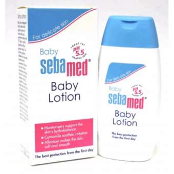 Sebamed Baby Lotion 200ml โลชั่นถนอมผิวเด็ก ลดผื่นแพ้และการระคายเคืองผิวx1 ขวด