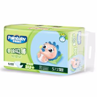 SK07-72S ผ้าอ้อมสำเร็จรูป Palmbaby แบบเทป ขนาด S จำนวน 72 ชิ้น