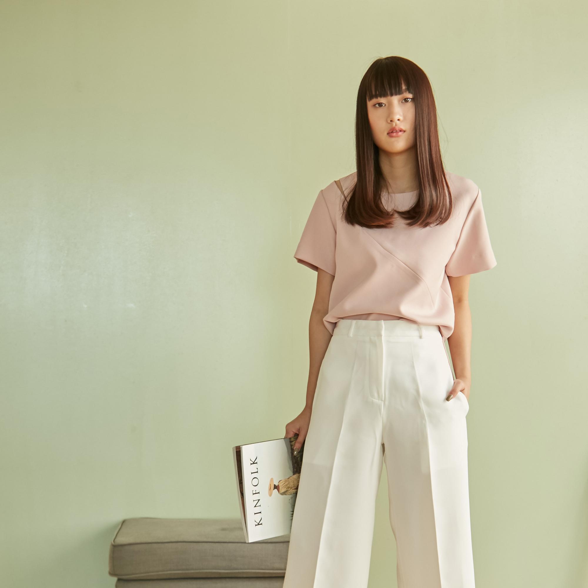 JELLYPLEASE (พร้อมส่ง) เสื้อรุ่นฮิตจาก SS17 อัดกาว ซับในอย่างดี รุ่น LONG CURVE