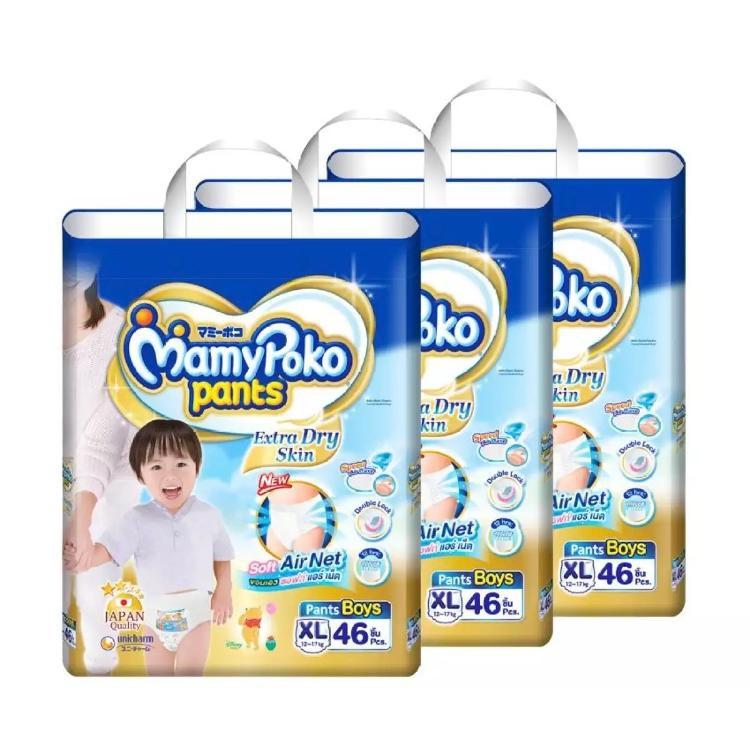 MamyPoko Pants Extra Dry Skin มามี่โพโค เอ็กซ์ตร้าดรายสกิน (แพคจัมโบ้ รุ่นใหม่) MamyPoko Pants Extra Dry Skin มามี่โพโค เอ็กซ์ตร้าดรายสกิน (แพคจัมโบ้ รุ่นใหม่)