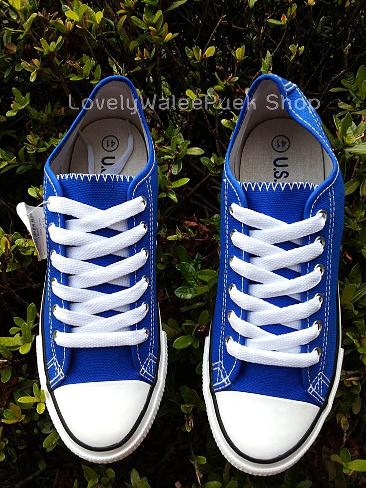 Gold City สีแดง-สีน้ำเงิน-สีเทา Size 39 - 45
