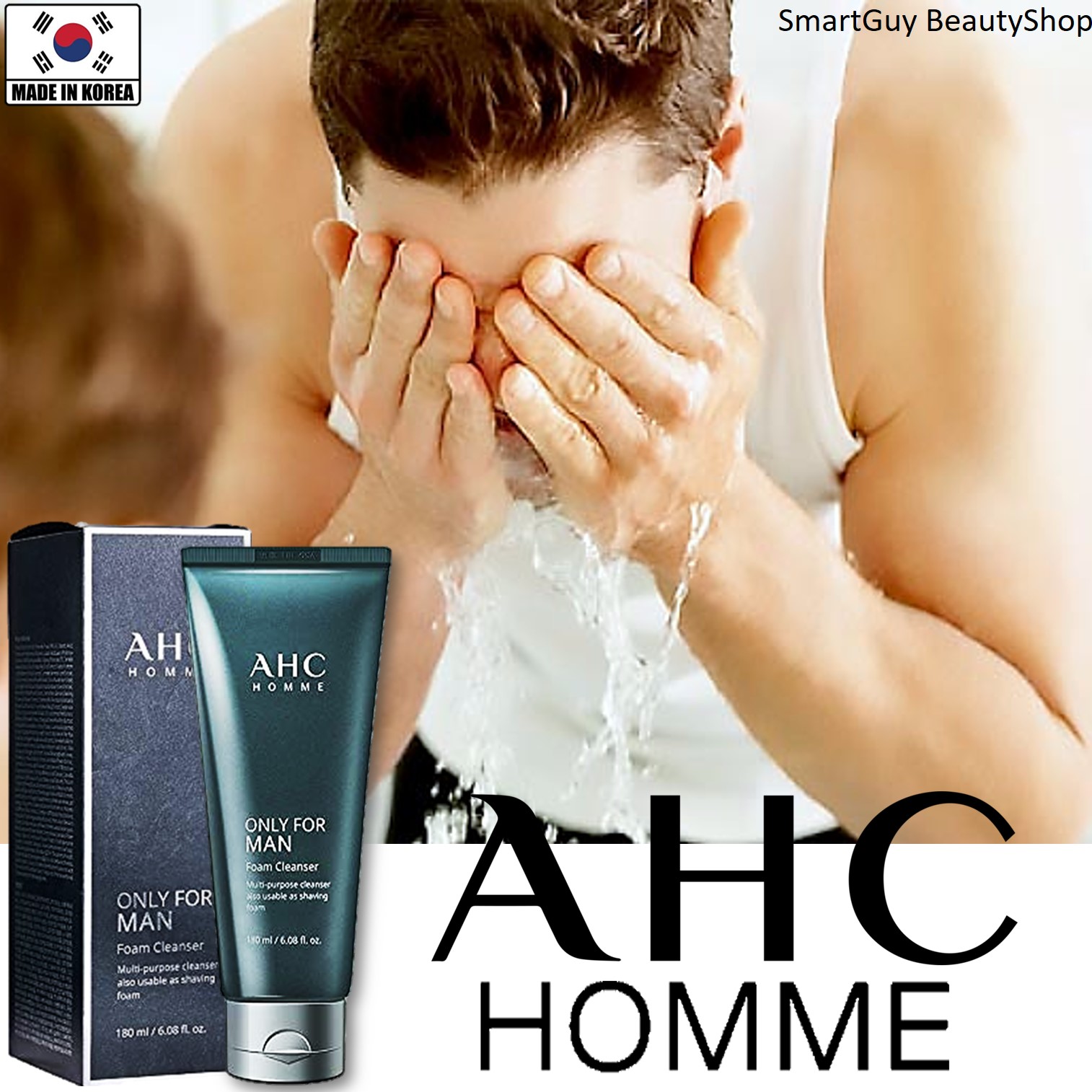 Ahc Homme Only For Man Foam Cleanser Ml