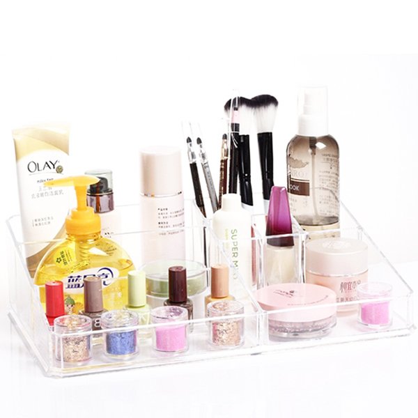 Acrylic Cosmetic Organize SF-1302 - Clear White