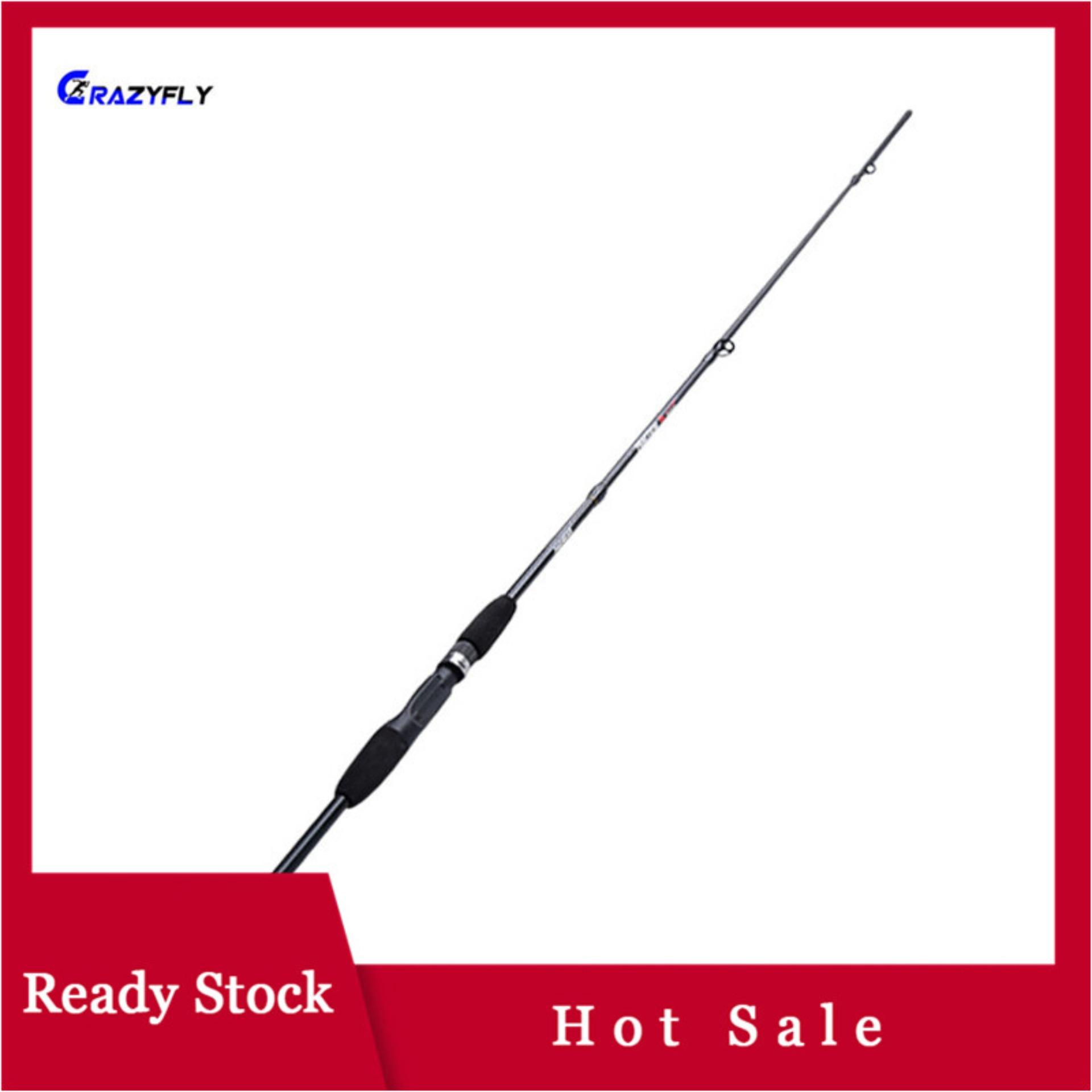 Crazyfly เอฟอาร์พีตกปลา Rod Anti - Skid Telescopic Ultralight Fishing POLE สำหรับ Stream น้ำจืด
