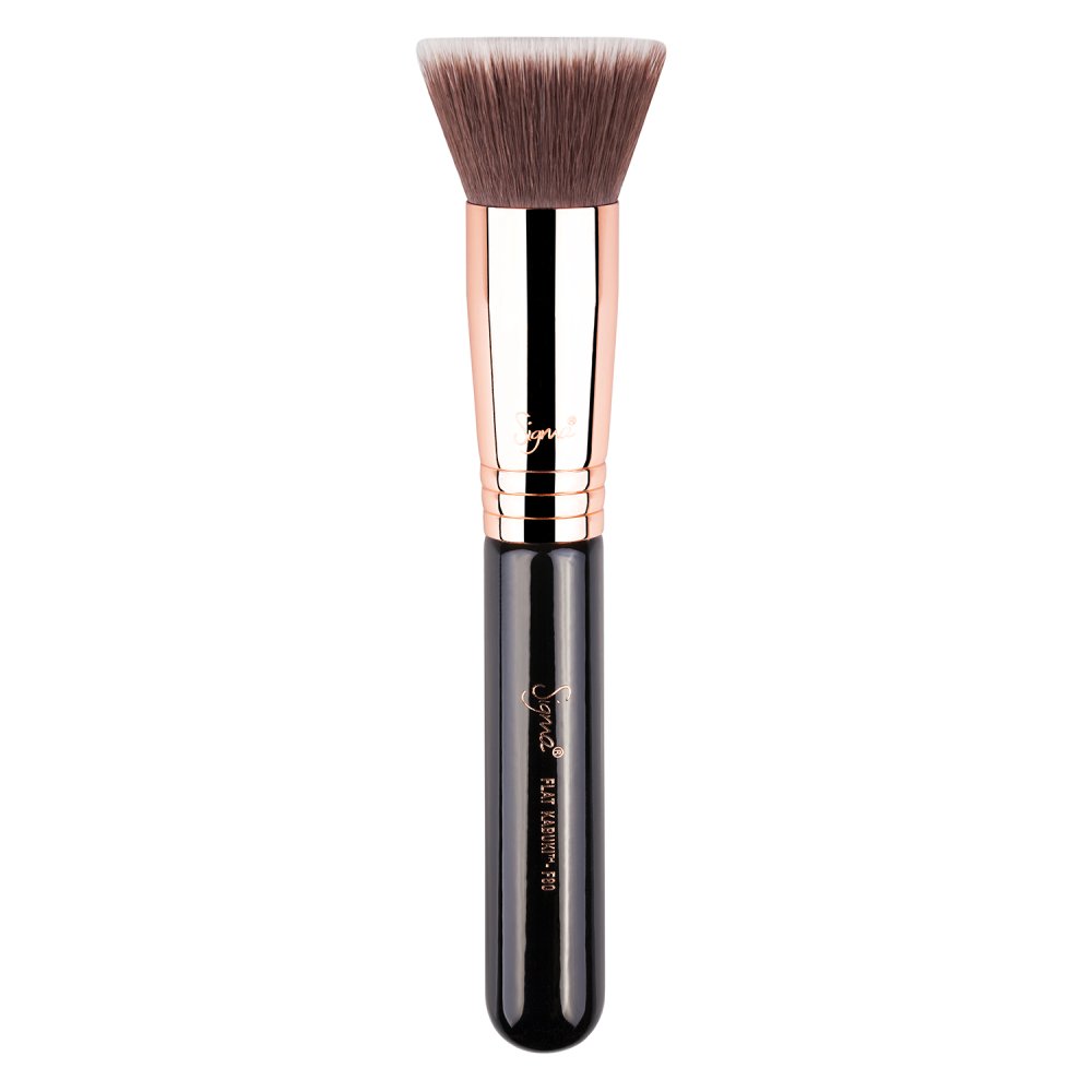 Sigma Beauty F80 - FLAT KABUKI - COPPER - Rose Gold Sigma Beauty F80 - FLAT KABUKI - COPPER - Rose Gold