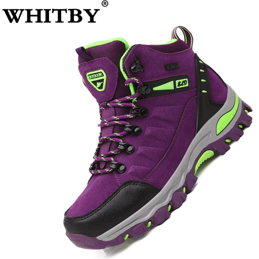 Brand WHITBY รองเท้าเดินป่ากลางแจ้งรองเท้ากีฬาสตรี