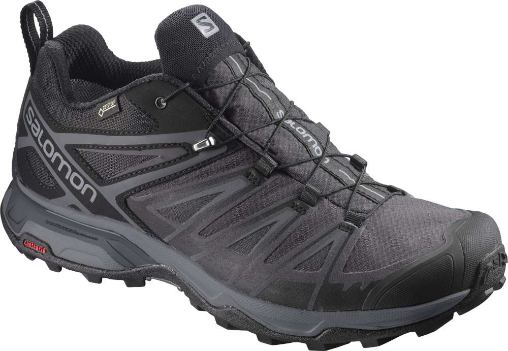 Hot SaleOriginal Salomon_X Ultra_3 Wide GTX Casual Shoe Sports shoes(BK/ Magnet/ Quiet)