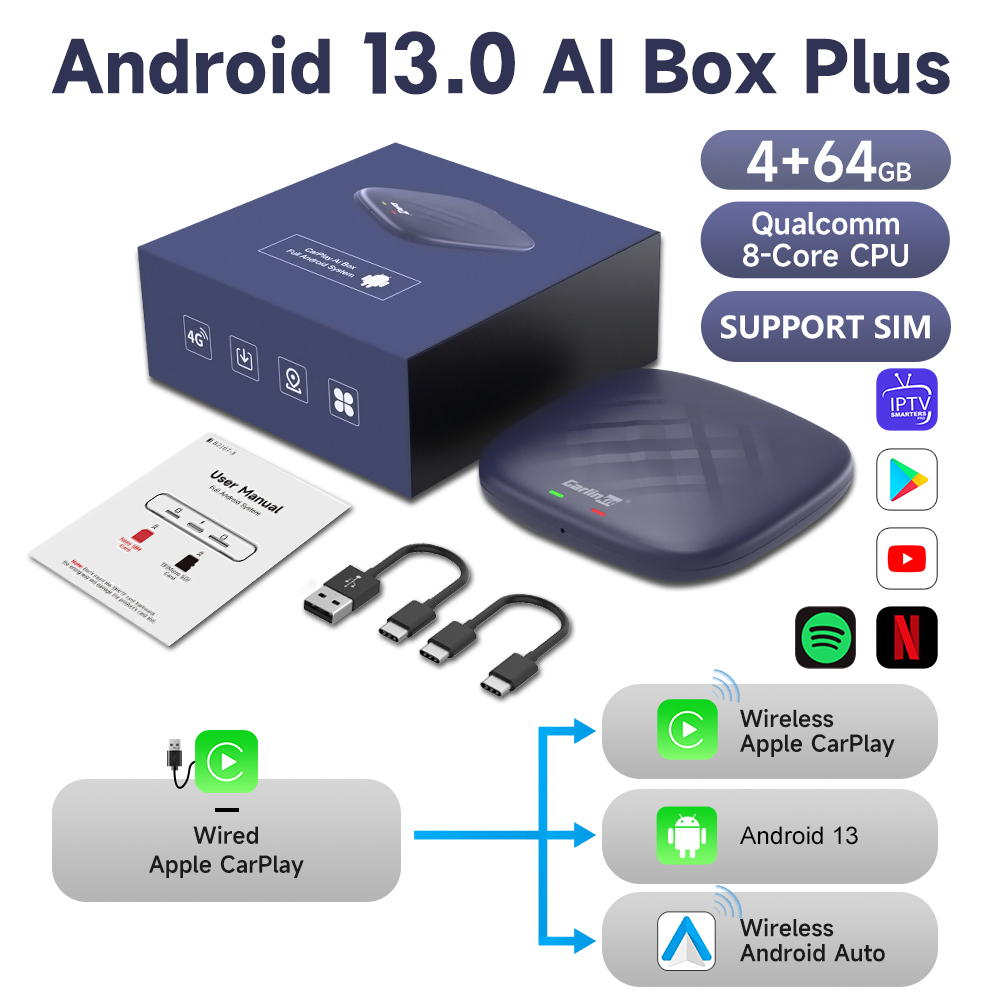 Carlinkit Tbox Wireless Carplay Ai Android Android Auto