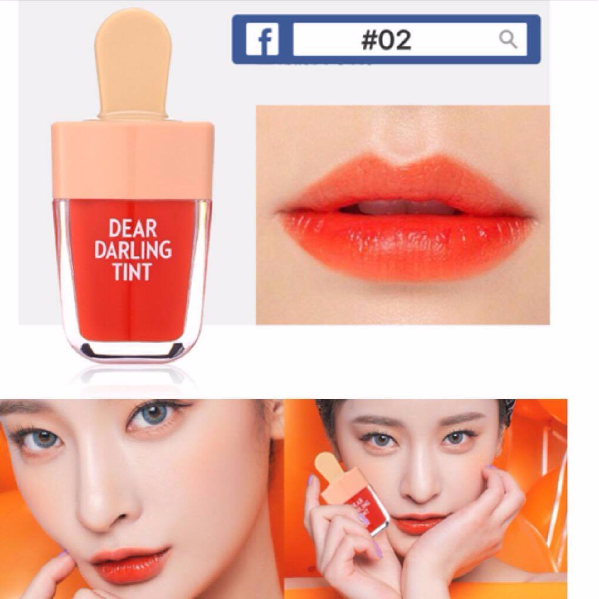 สี #02 LOLI'S Lip Tint DEAR DARING TINT ลิปไอติม ทินท์ไอติม โทนสีสวยแซ่บ มีมอยเจอไรเซอร์ บำรุงริมฝีปาก ทาง่าย กันน้ำ ติดทนนาน สีสวยสดใส สี #02 LOLI'S Lip Tint DEAR DARING TINT ลิปไอติม ทินท์ไอติม โทนสีสวยแซ่บ มีมอยเจอไรเซอร์ บำรุงริมฝีปาก ทาง่าย กันน้ำ ติดทนนาน สีสวยสดใส