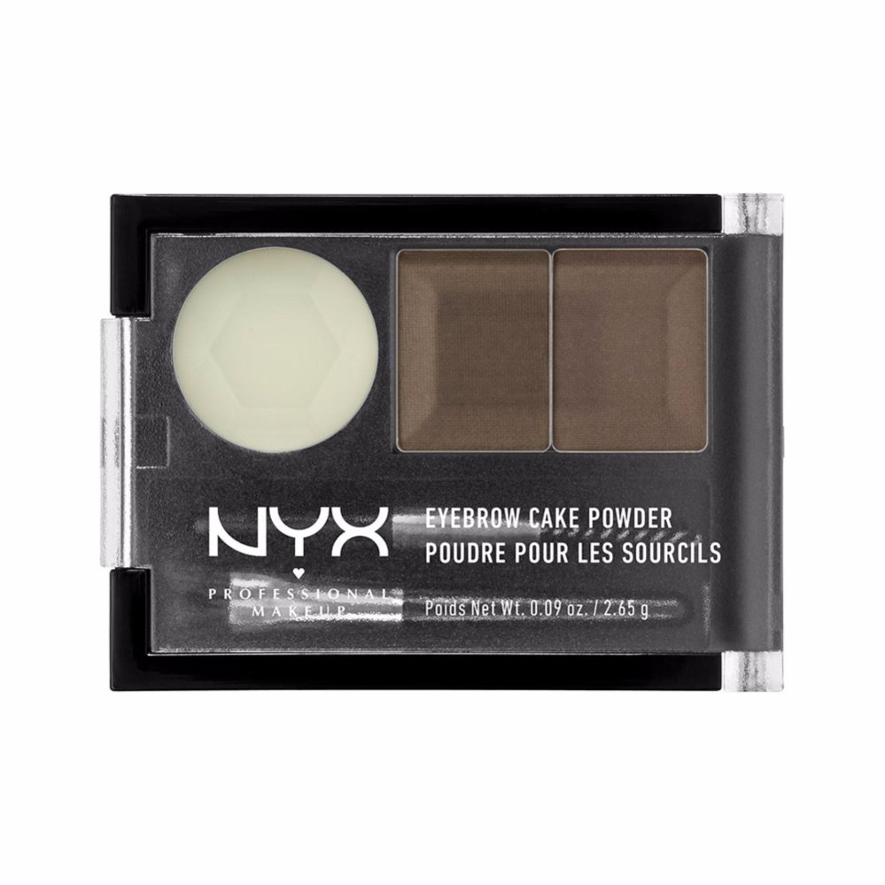 นิกซ์ โปรเฟสชั่นแนล เมคอัพ อายโบว เค้ก พาวเดอร์ - ECP03 โทป/แอช ที่เขียนคิ้ว NYX Professional Makeup Eyebrow Cake Powder - ECP03 Taupe / Ash Eyebrow