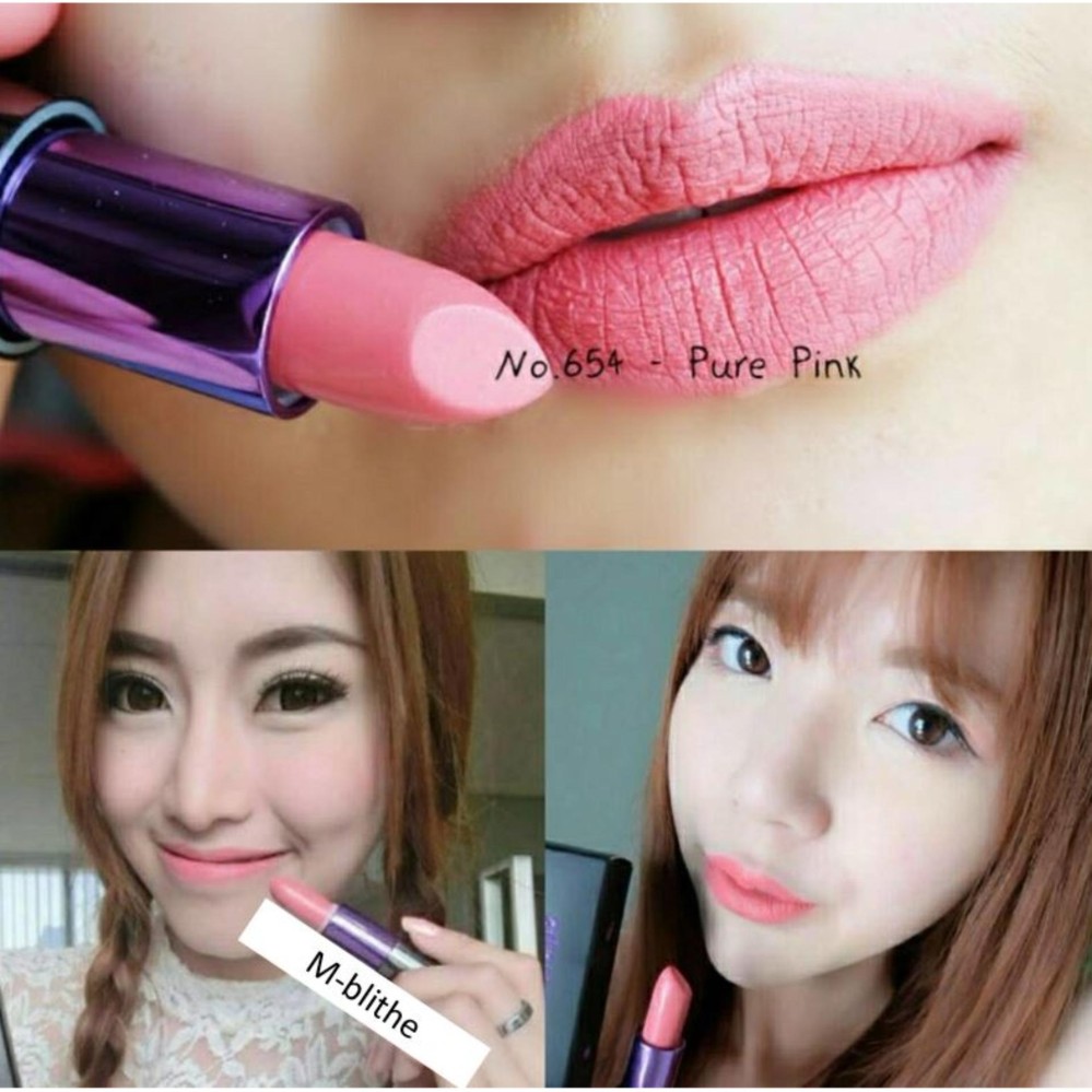 ลิปสำหรับคนผิวแทน ผิวขาว ผิวสองสี คนแพ้ง่าย ไม่หนักปาก สีแดง สีชมพู สีส้ม สีนู้ด สีแมท สีเนื้อ สีน้ำตาล สีพีช สีหวาน สีสุภาพ สีแจ่ม สีสด สีแรง สีไวน์แดง สีชมพูอมม่วง ชมพูบานเย็น ชมพูตุ่น ส้ม ลิป เอ็มบลาย m-blithe lip ลิปสติกเนื้อแมท 1แท่ง