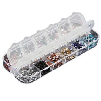 1.5 มม 12 สีเล็บทำเล็บตกแต่งเพชรแวววาวเคล็ดลับการตกแต่งรอบๆ 1.5 มม 12 สีเล็บทำเล็บตกแต่งเพชรแวววาวเคล็ดลับการตกแต่งรอบๆ