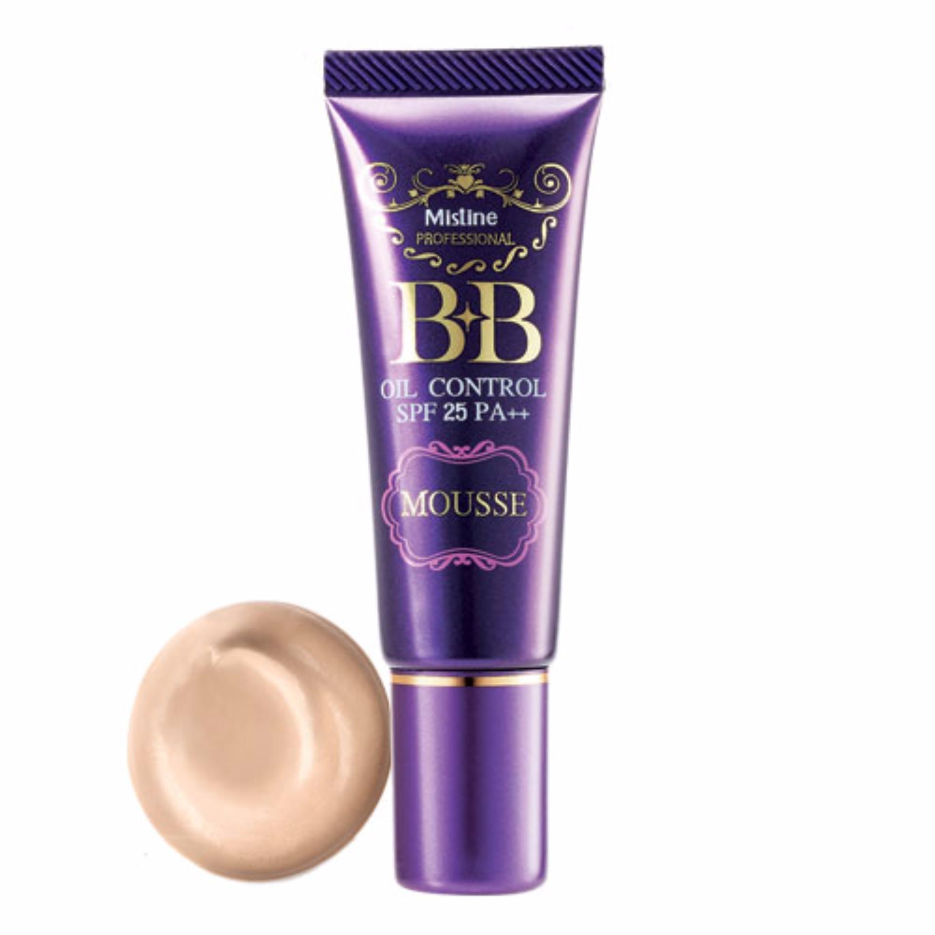 มิสทิน บีบี ออยล์ คอนโทรล 15 กรัม MISTINE BB OIL CONTROL MOUSSE 15g.