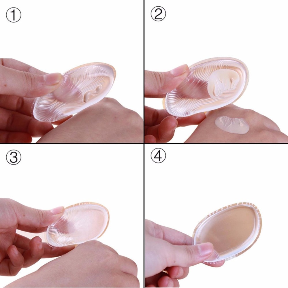 พัฟซิลิโคนเจล สำหรับลงรองพื้น 2ชิ้น Silicone Sponge