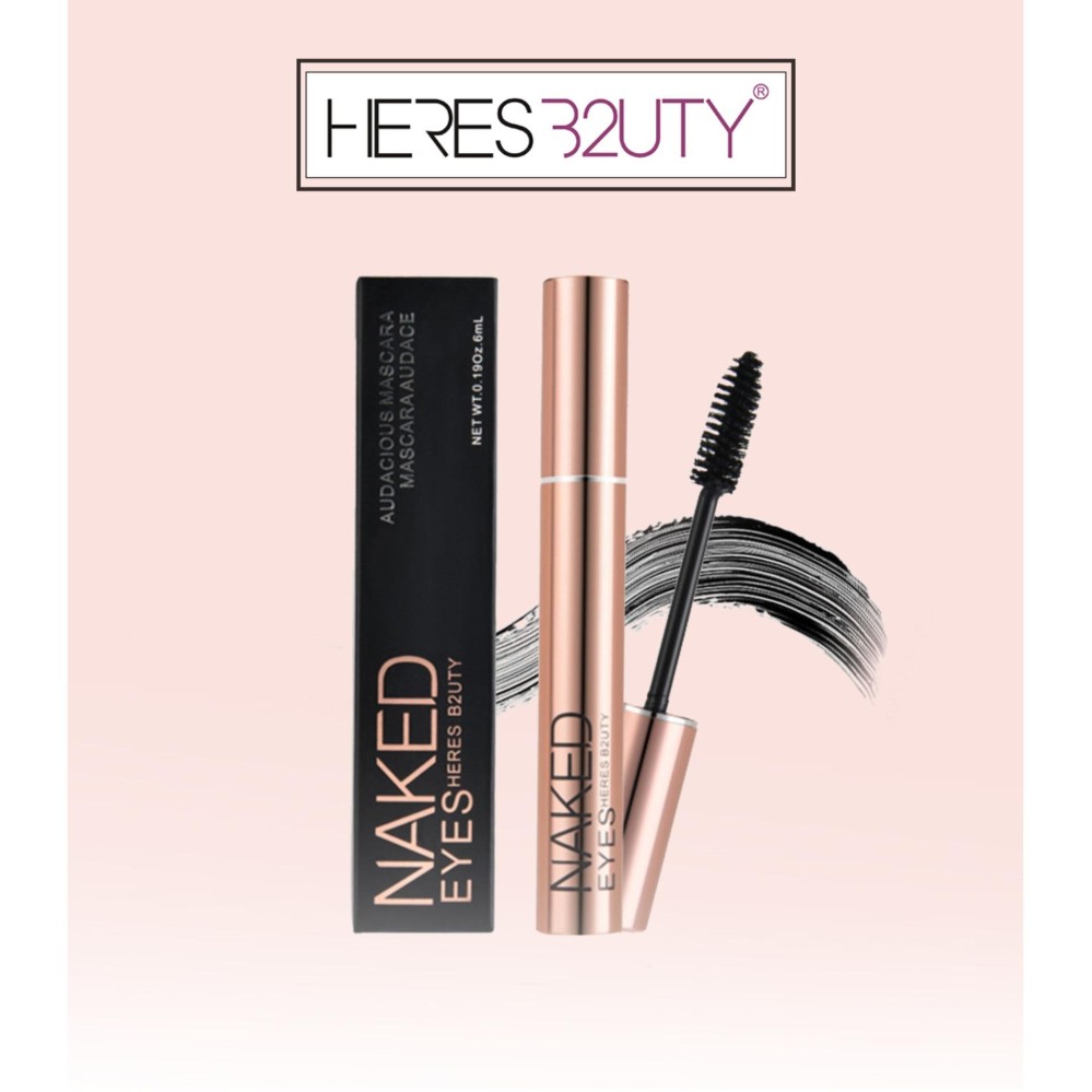 2017 NEW HOT-SELL Brand HERES B2UTY 3D Fiber Long Lash Waterproof Lengthening Thick Cosmetics Black Mascara High Quality