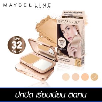 เมย์เบลลีน นิวยอร์ก ดรีม ซาติน สกิน ทูเวย์ เค้ก เอสพีเอฟ32 พีเอ+++ B4 คาราเมล 9 กรัม MAYBELINE NEW YORK DREAM SATIN SKIN TWO WAY CAKE SPF32 PA+++ B4 CARAMEL 9 g