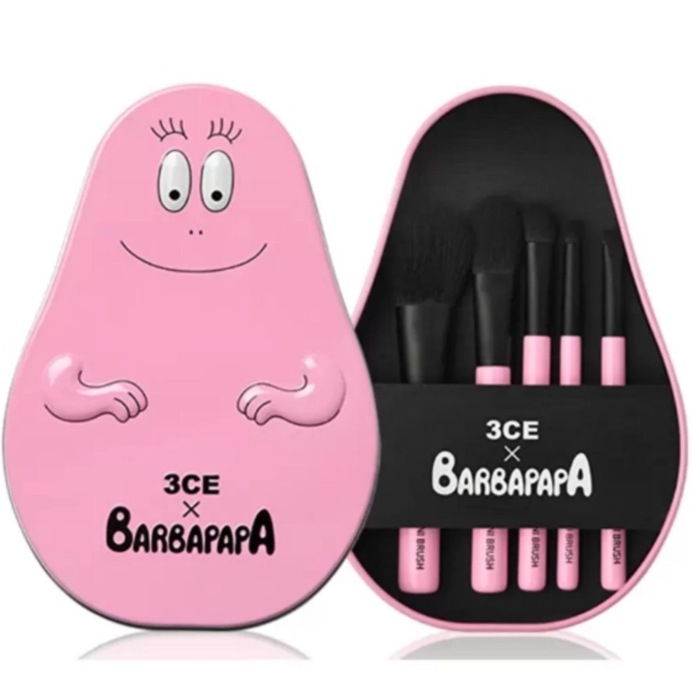 เซตแปรงแต่งหน้า 3CE BARBAPAPA BRUSH KIT 5ชิ้น(1กล่อง) เซตแปรงแต่งหน้า 3CE BARBAPAPA BRUSH KIT 5ชิ้น(1กล่อง)