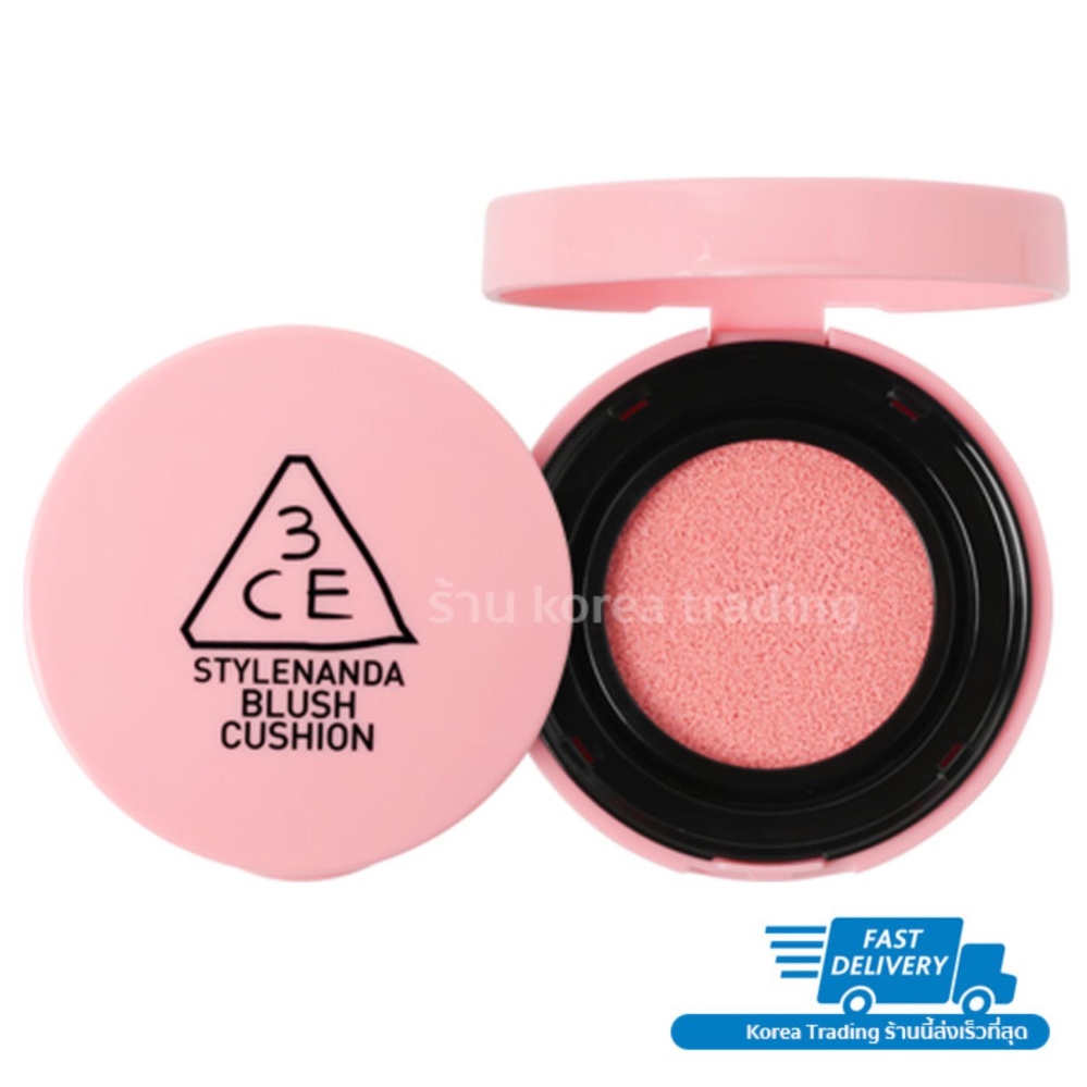 3CE BLUSH CUSHION #GIRLISH RED บลัชออนแบบคุชชั่น